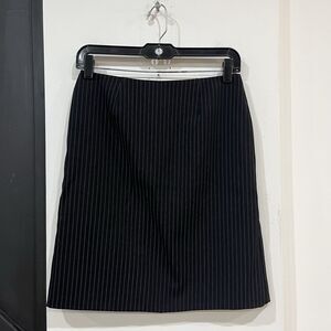 Vintage CW Designs Striped Pencil Skirt Size Large Career Office Interview